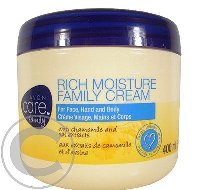 Pleťový a tělový krém s heřmánkem a výtažky z ovsa (Rich Moisture Family Cream With Chamomile and Oat Extract) 400 ml