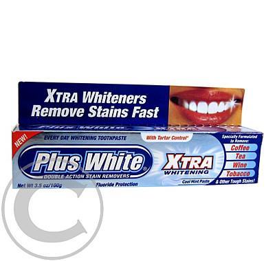 Plus White Extra Whitening 100 g bělící zubní pasta, Plus, White, Extra, Whitening, 100, g, bělící, zubní, pasta