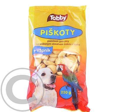 Pochoutka Piškoty TOBBY 250g 28ks, Pochoutka, Piškoty, TOBBY, 250g, 28ks