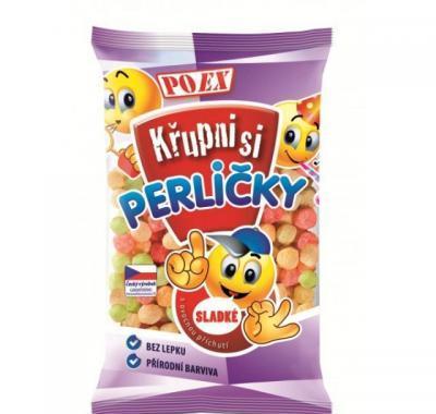 POEX Perličky ovocné sladké 130 g, POEX, Perličky, ovocné, sladké, 130, g