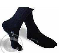 Ponožky NANOSILVER antibakteriální Sport černé velikost 35-41