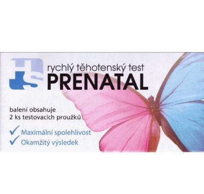 PRENATAL rychlý těhotenský test 2 ks, PRENATAL, rychlý, těhotenský, test, 2, ks