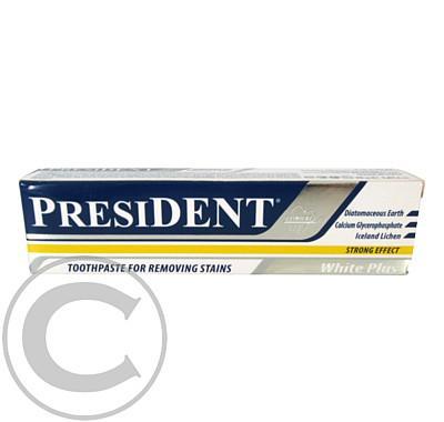 PresiDENT White Plus Intensivní zubní pasta bělicí 30ml, PresiDENT, White, Plus, Intensivní, zubní, pasta, bělicí, 30ml