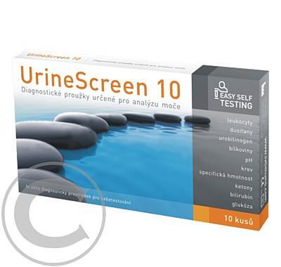 Proužky diagnostické UrineScreen 10ks, Proužky, diagnostické, UrineScreen, 10ks