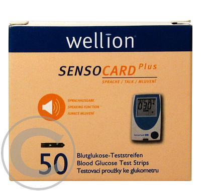 Proužky diagnostické WELLION Sensocard 50 ks, Proužky, diagnostické, WELLION, Sensocard, 50, ks