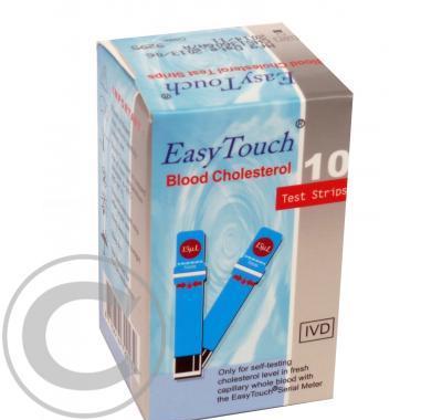 Proužky EasyTouch - cholesterol 10 kusů, Proužky, EasyTouch, cholesterol, 10, kusů