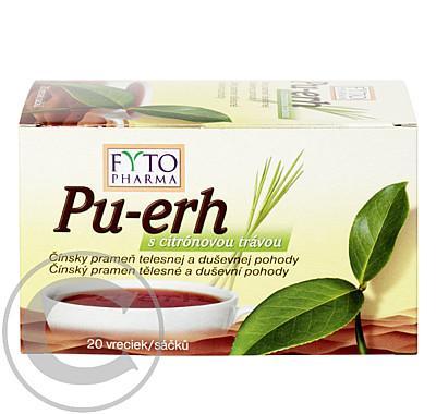 Pu-erh s citrónovou trávou 20x1.5g n.s. Fytopharma, Pu-erh, citrónovou, trávou, 20x1.5g, n.s., Fytopharma