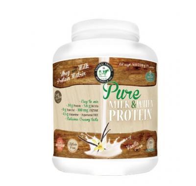 Pure Milk Whey Protein, 2270 g, Natural Protein - Vanilka