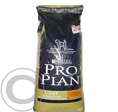 Purina Pro Plan Dog Light Chicken   Rice 15 kg a.u.v.