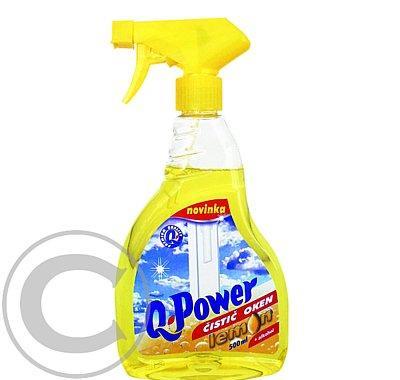 Q power čistič oken 500ml citron, Q, power, čistič, oken, 500ml, citron