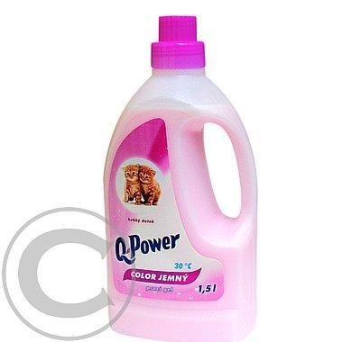 Q power gel 1,5l color jemný, Q, power, gel, 1,5l, color, jemný