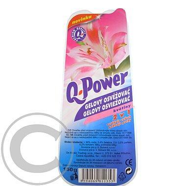Q power osvěžovač vzduchu vanička 150g flowers