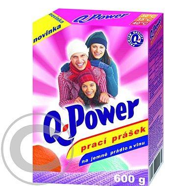 Q power prášek na jemné prádlo a vlnu 600g
