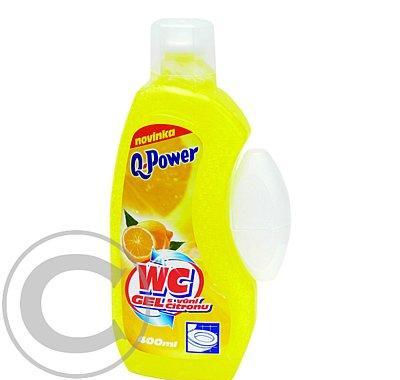 Q power wc gel 400ml citrus(žlutý)