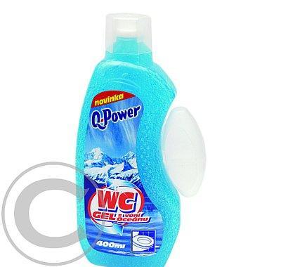 Q power wc gel 400ml oceán(modrý)