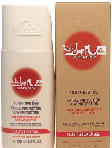 Quiksilver SunEnergy Energizing Body Oil SPF10 125 ml Tělový olej na opalování, Quiksilver, SunEnergy, Energizing, Body, Oil, SPF10, 125, ml, Tělový, olej, opalování