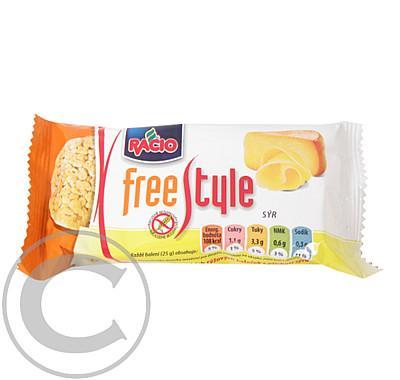 RACIO Free style rýžové chlebíčky příchuť sýra 25g, RACIO, Free, style, rýžové, chlebíčky, příchuť, sýra, 25g