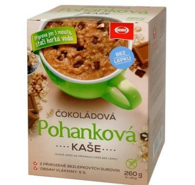 SEMIX Pohanková kaše čokoládová 4 x 65 g, SEMIX, Pohanková, kaše, čokoládová, 4, x, 65, g