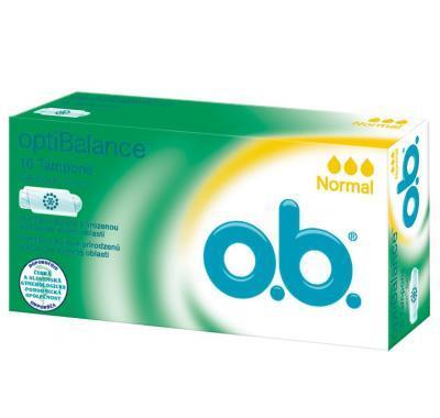 Tampony o.b.® optiBalance™ Normal 16 kusů