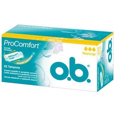 Tampony o.b.® ProComfort™ Normal 32 kusů