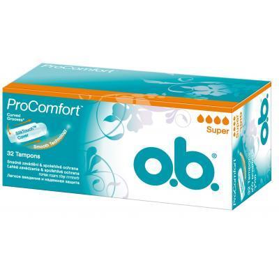 Tampony o.b.® ProComfort™ Super 32 kusů