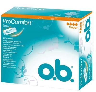 Tampony o.b.® ProComfort™ Super 48 kusů
