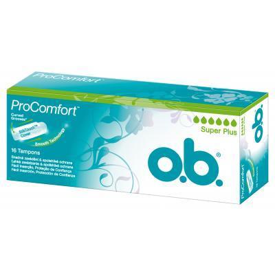 Tampony o.b.® ProComfort™ Super Plus 16 kusů