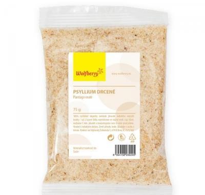 WOLFBERRY Psyllium drcené 75 g, WOLFBERRY, Psyllium, drcené, 75, g