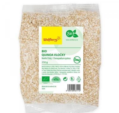 WOLFBERRY Quinoa vločky BIO 250 g, WOLFBERRY, Quinoa, vločky, BIO, 250, g