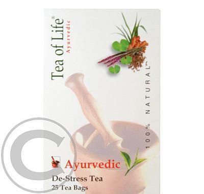 Ajurvédský Tea of life Bio čaj proti stresu 25x2g, Ajurvédský, Tea, of, life, Bio, čaj, proti, stresu, 25x2g