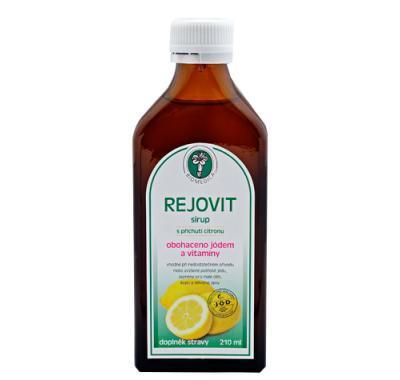 Biomedica Rejovit Citrón multivitamínový sirup s jódem 210 ml