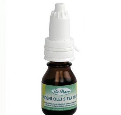 DR. POPOV Nosní olej s Tea Tree 10 ml, DR., POPOV, Nosní, olej, Tea, Tree, 10, ml