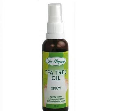 DR. POPOV Tea Tree Oil spray 50 ml, DR., POPOV, Tea, Tree, Oil, spray, 50, ml