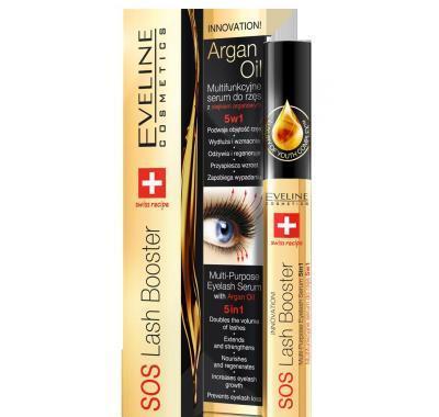 EVELINE SOS Lash Booster sérum na řasy s arganovým olejem, EVELINE, SOS, Lash, Booster, sérum, řasy, arganovým, olejem