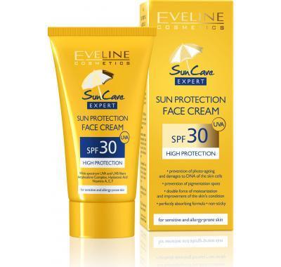 Eveline SunCare opalovací krém na obličej SPF 30 50 ml, Eveline, SunCare, opalovací, krém, obličej, SPF, 30, 50, ml