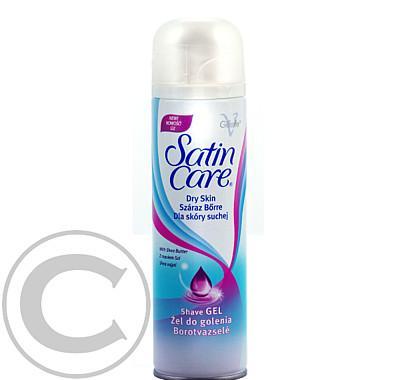 Gillette Satin Care Gel na holení 200ml Dry Skin, Gillette, Satin, Care, Gel, holení, 200ml, Dry, Skin