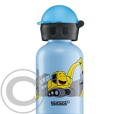 Nápojová lahev Sigg Construction Fun soft blue 0,3l, Nápojová, lahev, Sigg, Construction, Fun, soft, blue, 0,3l
