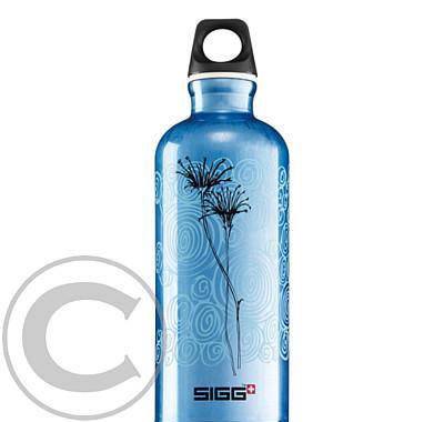 Nápojová lahev Sigg Dandelion ice blue transp. 0,6l, Nápojová, lahev, Sigg, Dandelion, ice, blue, transp., 0,6l