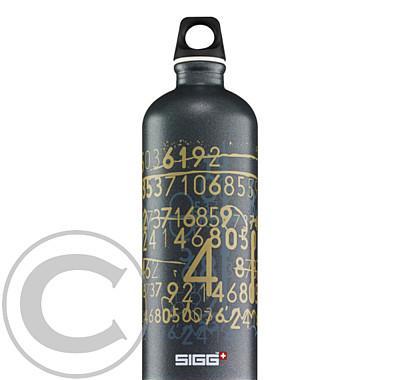 Nápojová lahev Sigg Digital Transmission Gold anthracite 1,0l, Nápojová, lahev, Sigg, Digital, Transmission, Gold, anthracite, 1,0l