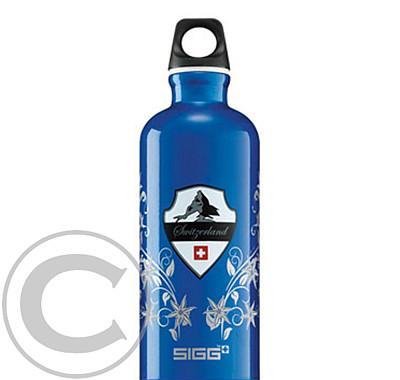 Nápojová lahev Sigg Edelswiss Dark Blue 0,6l, Nápojová, lahev, Sigg, Edelswiss, Dark, Blue, 0,6l