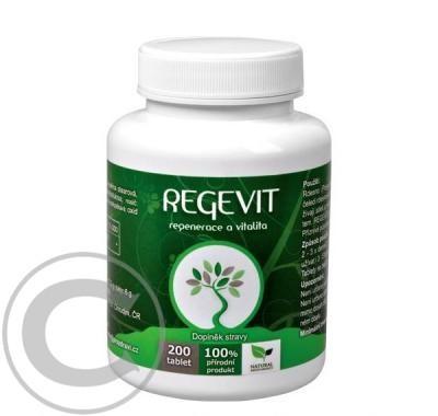 NATURAL MEDICAMENTS Regevit 200 tablet, NATURAL, MEDICAMENTS, Regevit, 200, tablet