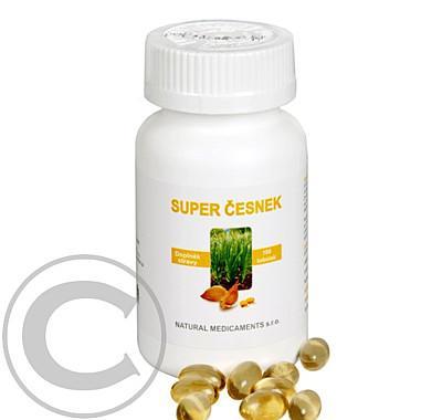 NATURAL MEDICAMENTS Super česnek 100 tablet