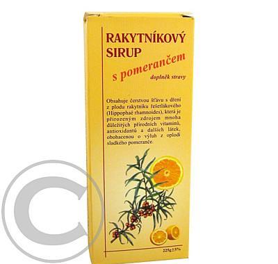 Rakytníkový sirup s pomerančem 225 g, Rakytníkový, sirup, pomerančem, 225, g