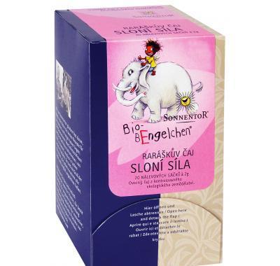 Raráškův čaj - Sloní síla bio - porc. dárkový 40g (20sáčků), Raráškův, čaj, Sloní, síla, bio, porc., dárkový, 40g, 20sáčků,