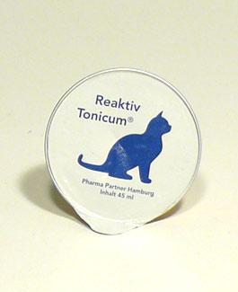 Reaktiv Tonicum pro kočky 1x45ml, Reaktiv, Tonicum, kočky, 1x45ml