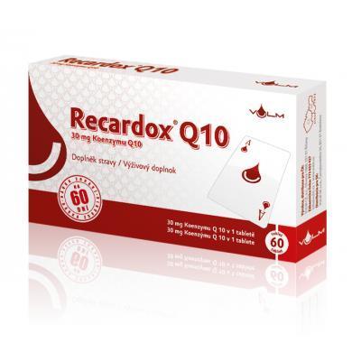 RECARDOX Q10 30mg tbl.60, RECARDOX, Q10, 30mg, tbl.60