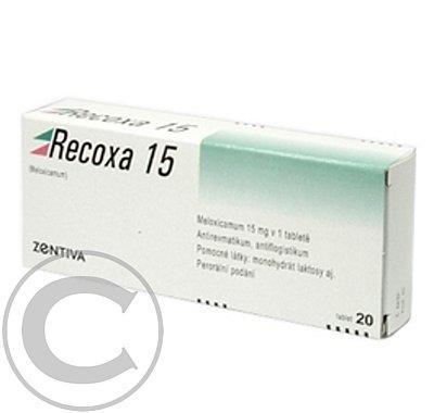 RECOXA 15  60X15MG Tablety, RECOXA, 15, 60X15MG, Tablety