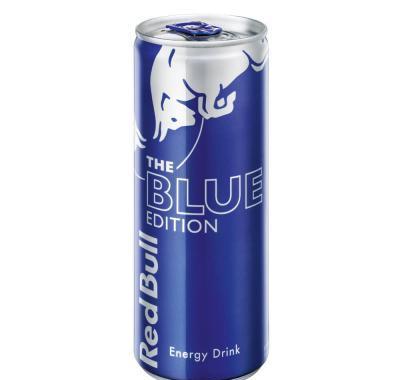 RED BULL energy drink, Edition Blue, 250 ml, RED, BULL, energy, drink, Edition, Blue, 250, ml