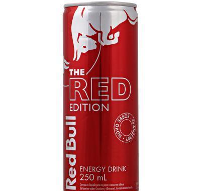 RED BULL energy drink, Edition Red, 250 ml, RED, BULL, energy, drink, Edition, Red, 250, ml