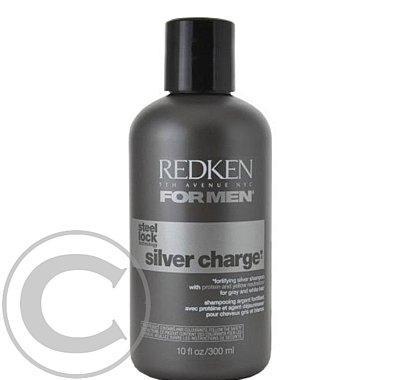 Redken For Men Silver Charge Shampoo  300 ml Pro vlasy se šedinami